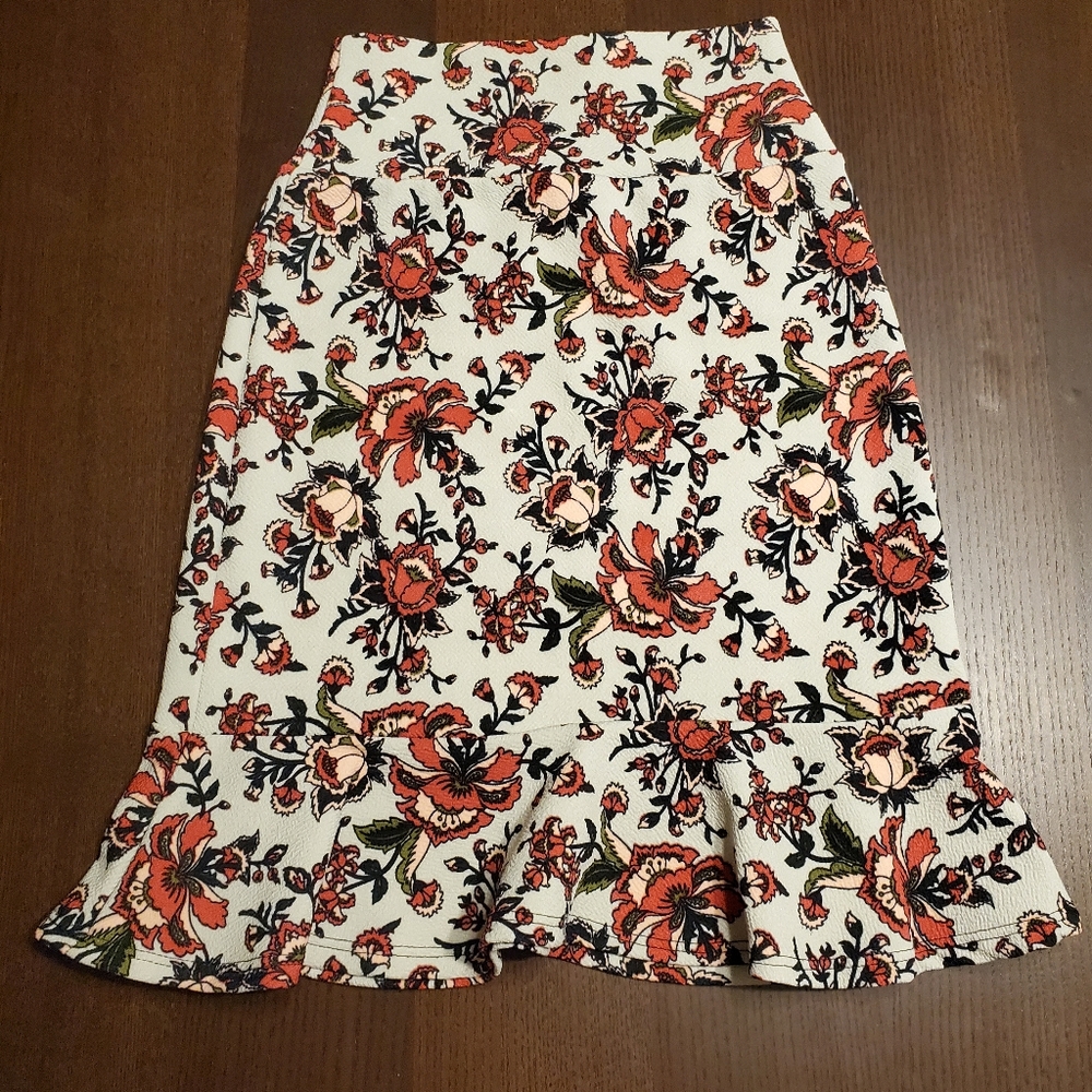Agnes & Dora skirt with ruffle hem XXS
